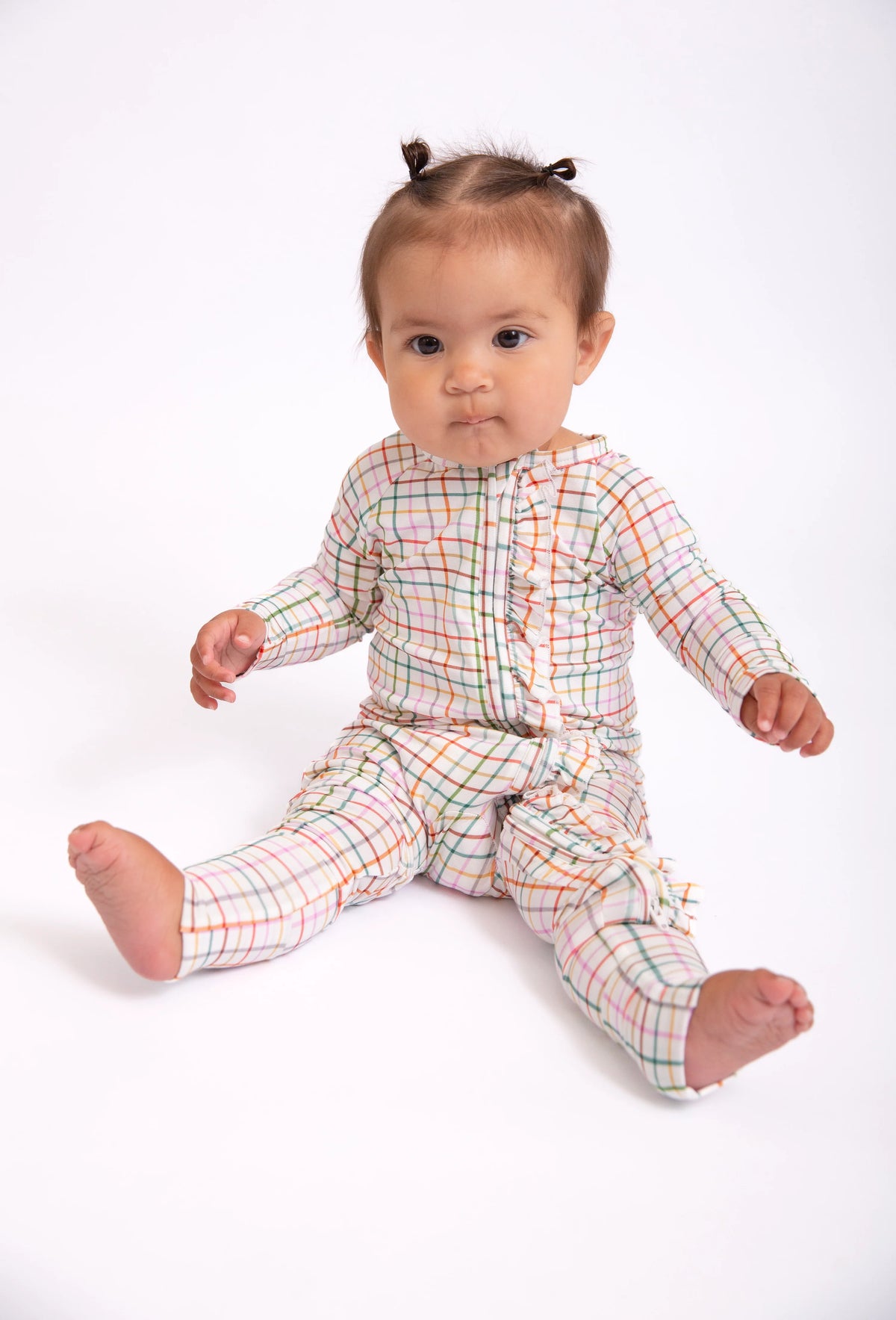 AJ Plaid Zip PJ