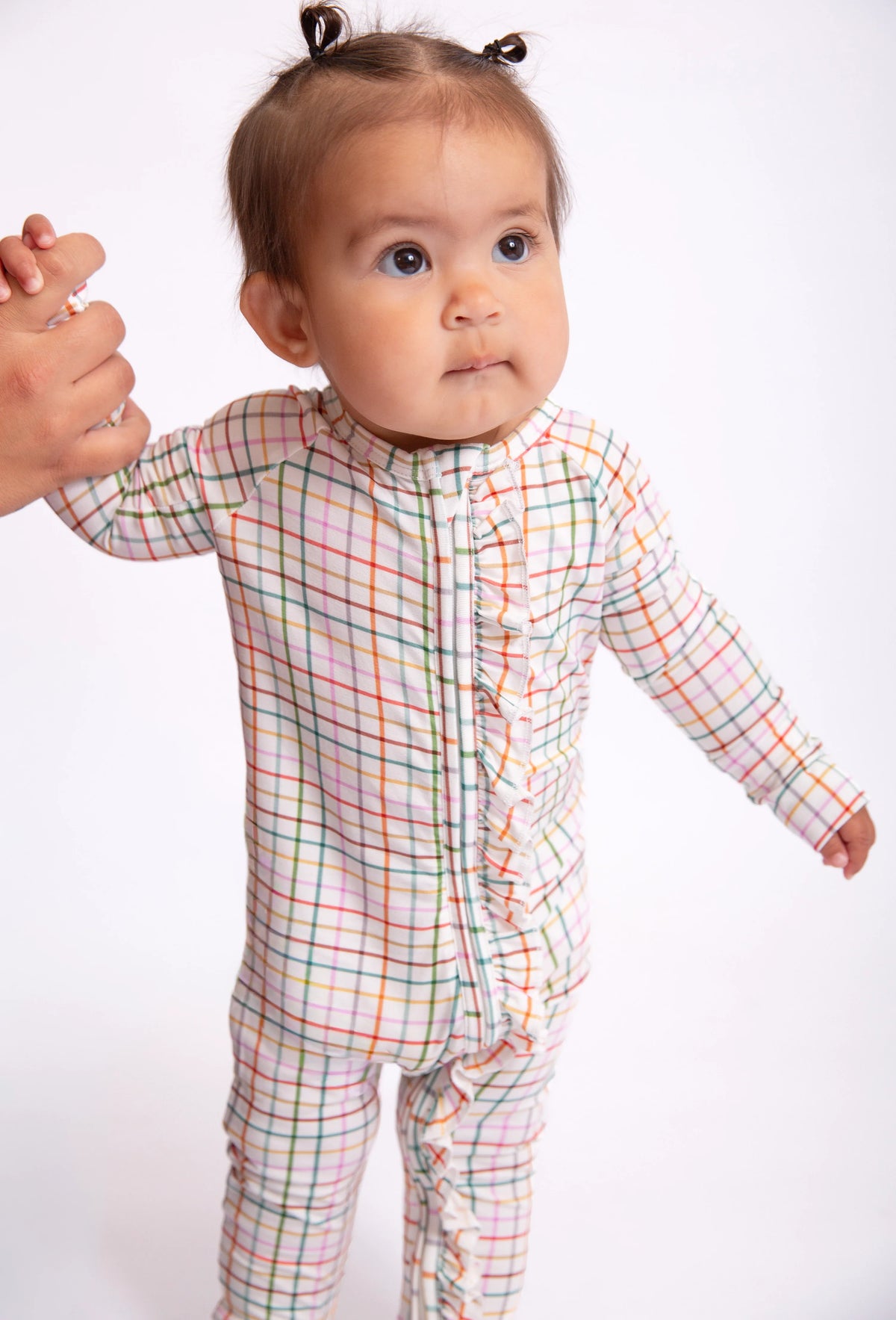 AJ Plaid Zip PJ