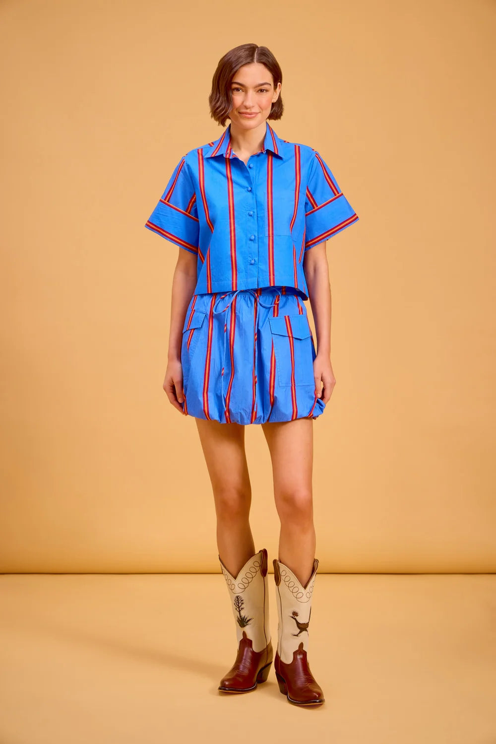 Kyle Top- Ledger Stripe