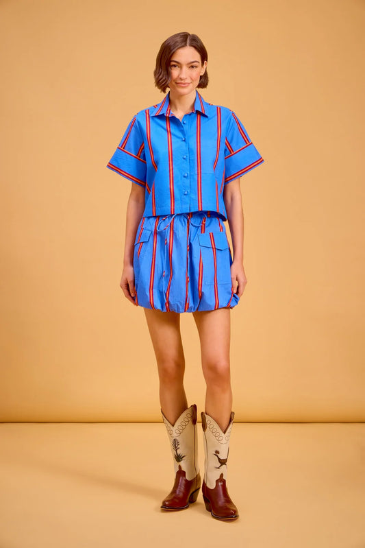 Kyle Top- Ledger Stripe