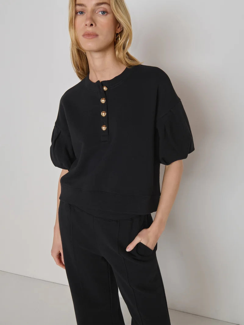 Nikki Sweatshirt- Jet Black