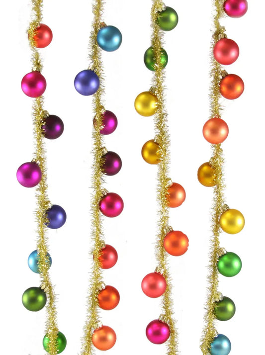 Rainbow & Tinsel Garland