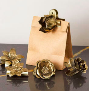 Botanical Clip  (set of 5)