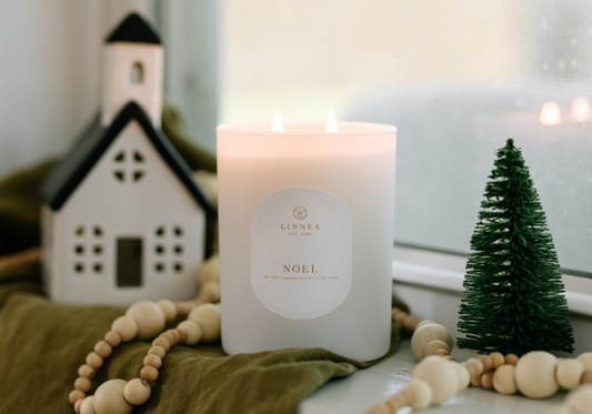 Linnea Large Holiday Candle