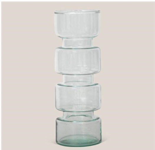 VASE RECYCLED GLASS PALOMA