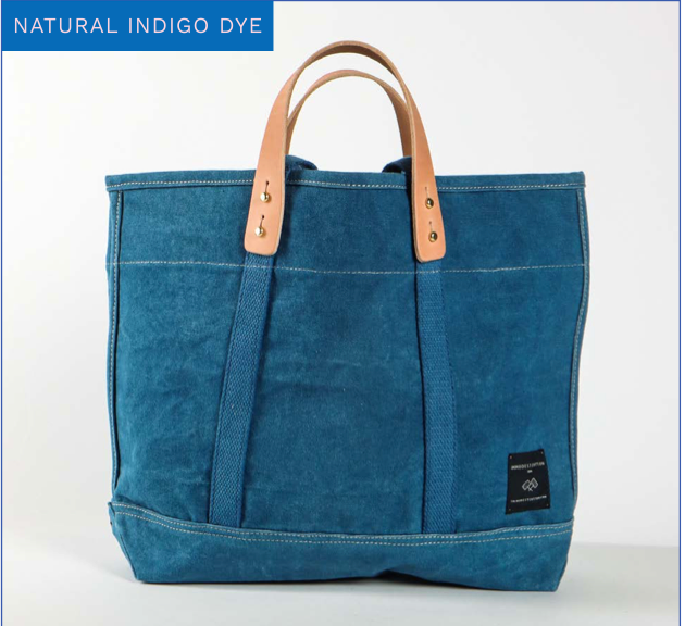 Small East West Tote Indigo