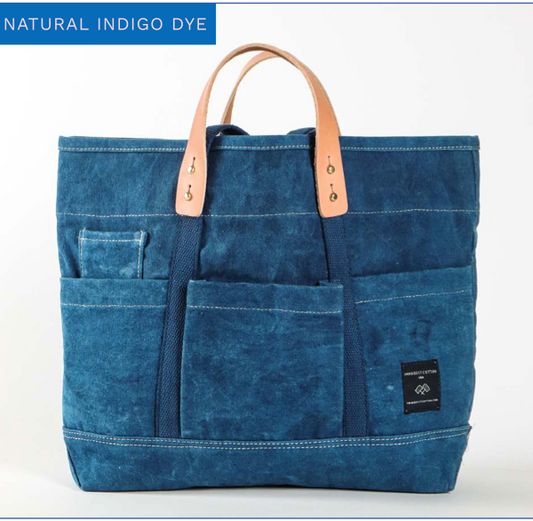 Construction Tote Indigo