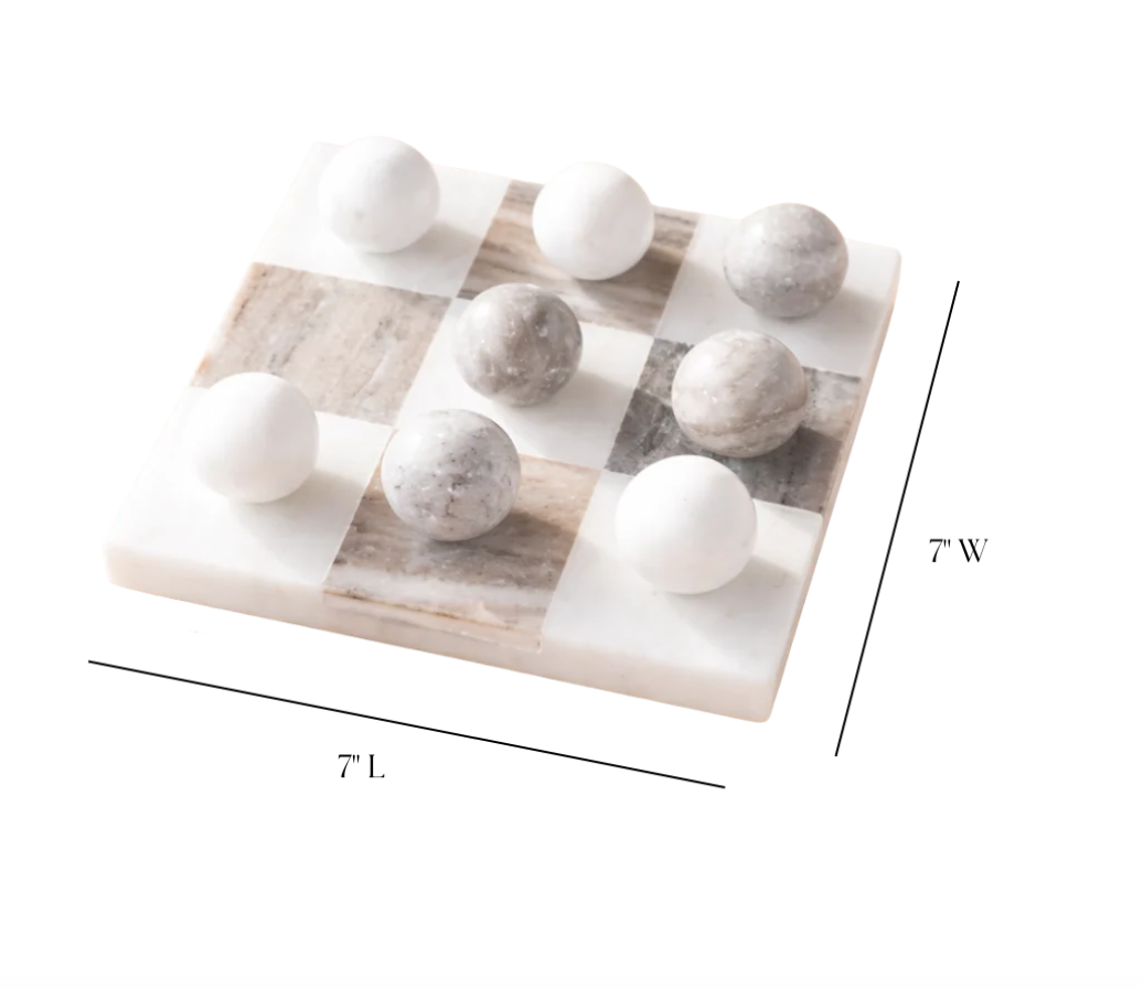 Marble Tic Tac Toe