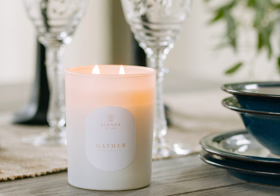 Linnea Large Holiday Candle