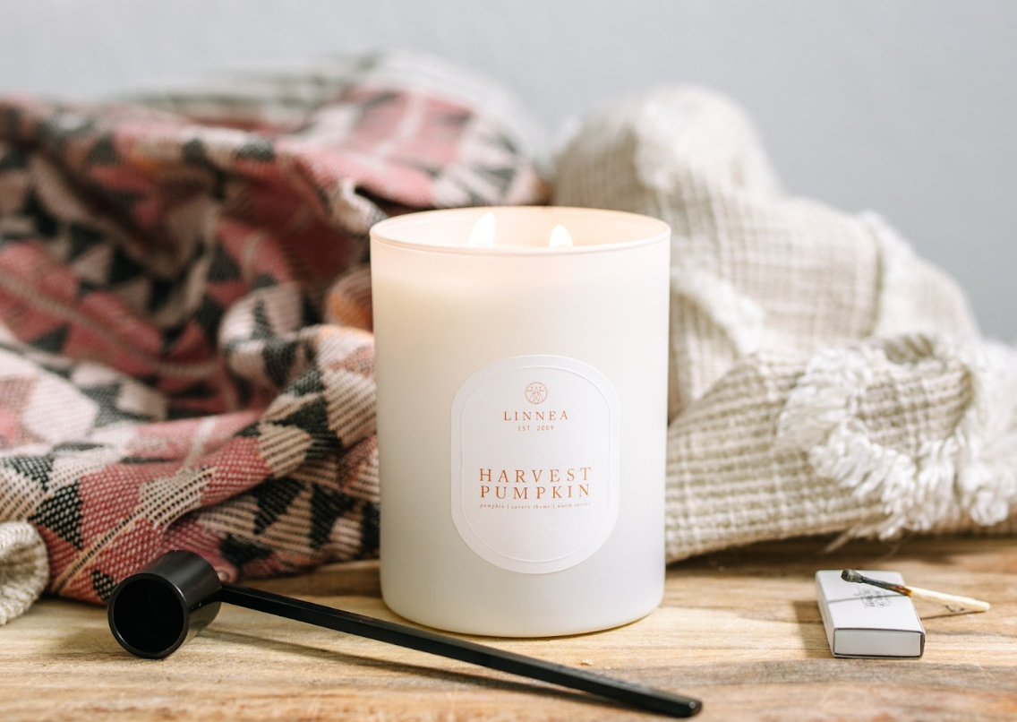 Linnea Large Holiday Candle