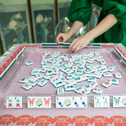 Mahjong Tile Set / Green