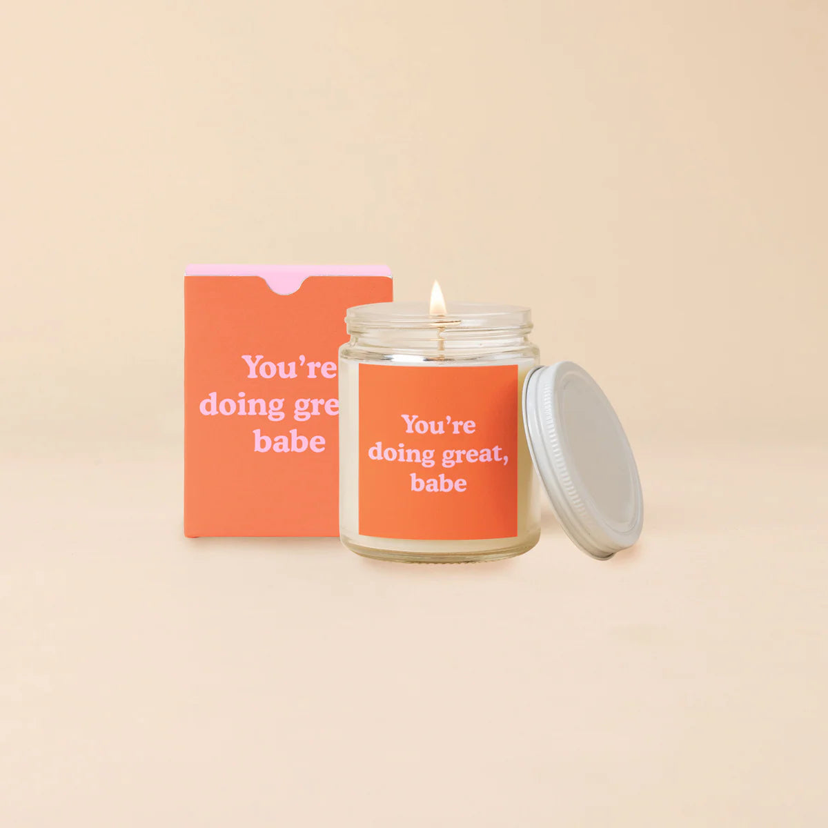 Message Jar Candle