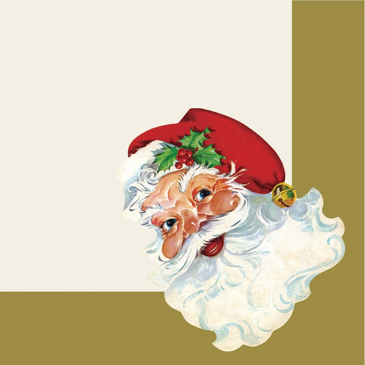 Santa Cocktail Napkin- Pack of 20