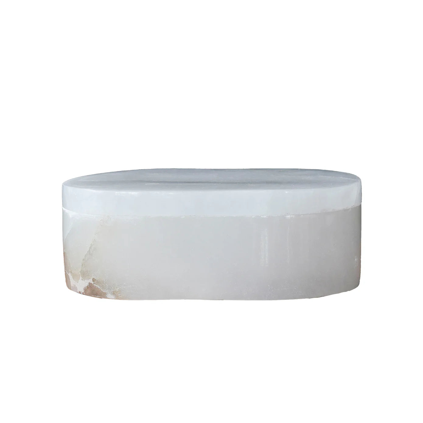 Alabaster Box Oval
