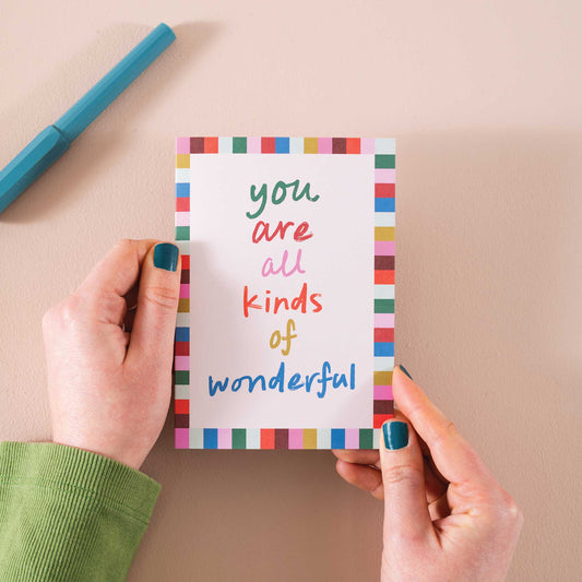 All Kinds of Wonderful Card | A6