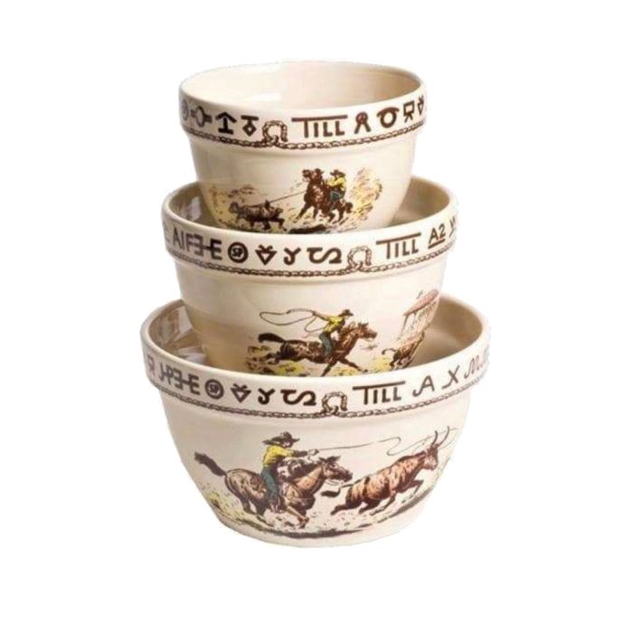Rodeo 3 Piece Mixing Bowl Set