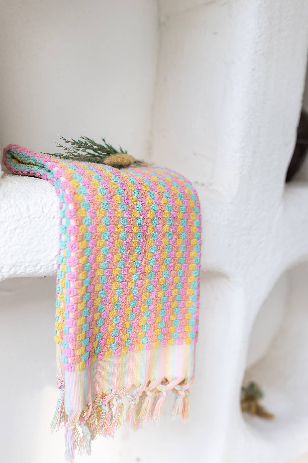 Pompom Bubble Handloomed Turkish Hand Towels