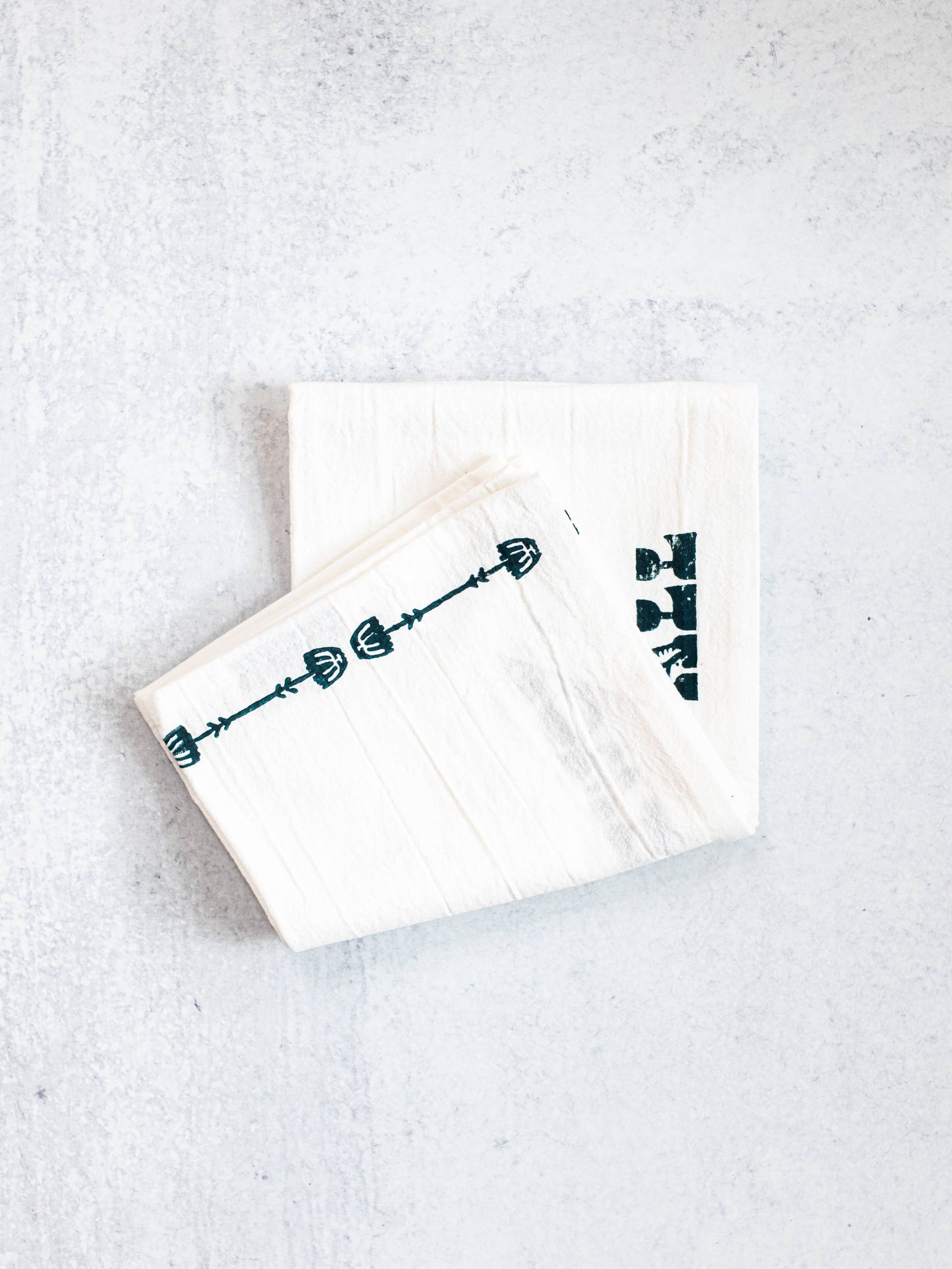 Tea Towel - Howdy, Midnight