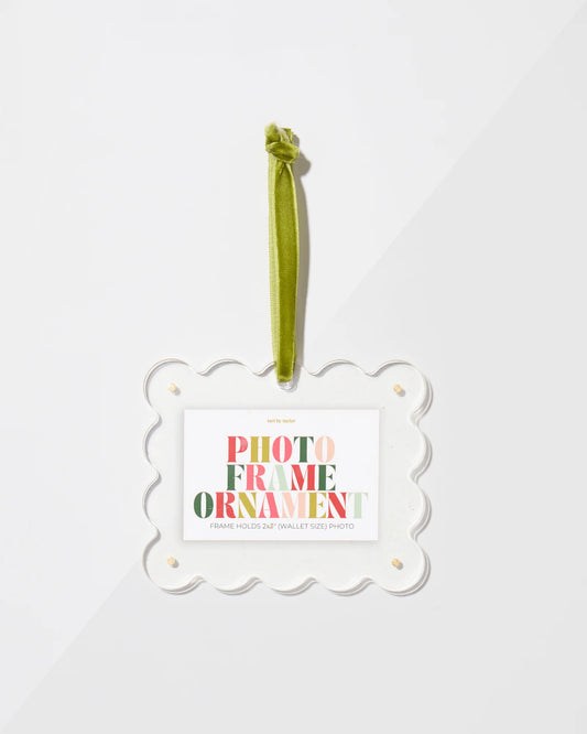 Lucite Frame Ornament