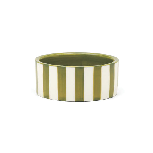 The Izzy Wine Coaster-Green&White
