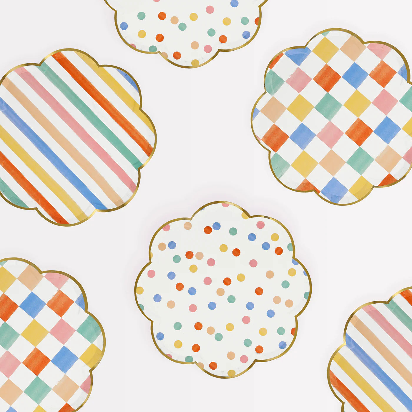 Colorful Pattern Plate