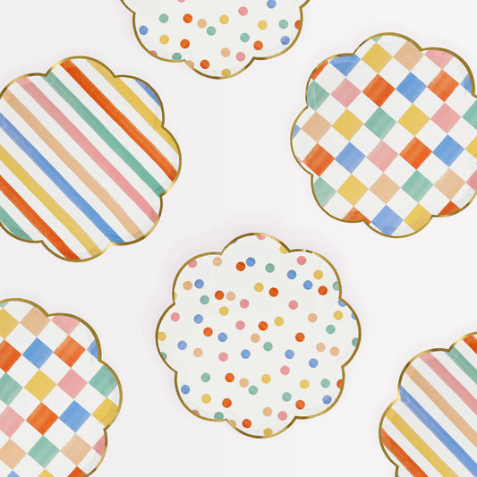 Colorful Pattern Plate