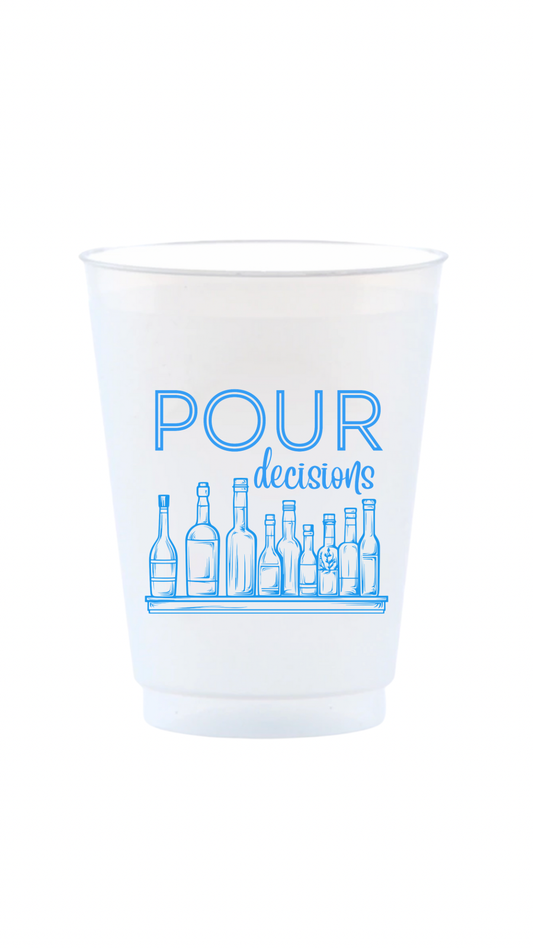 Pour Decisions Reusable Frost Flex Cups