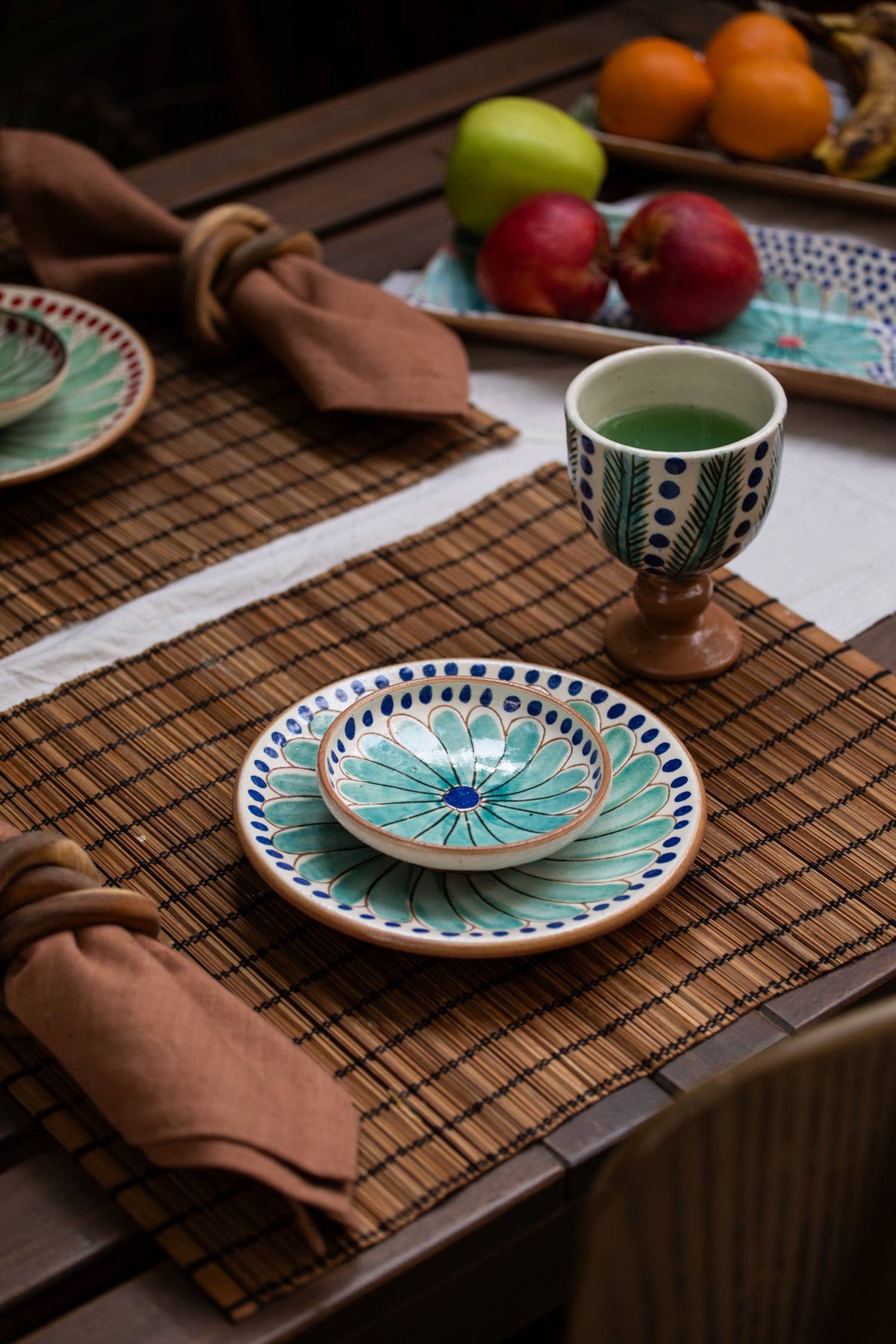 Daisy Ceramic Plate: Small
