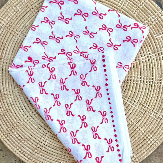 Tea Towel  - Bows