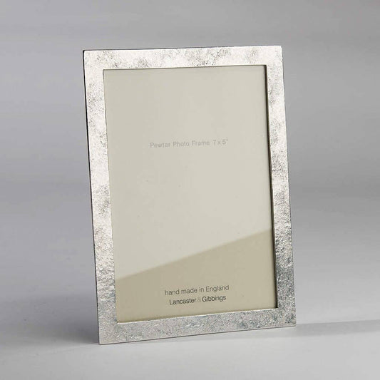 Sandstone No1 Hand Cast Pewter Photo Frame: 7 x 5