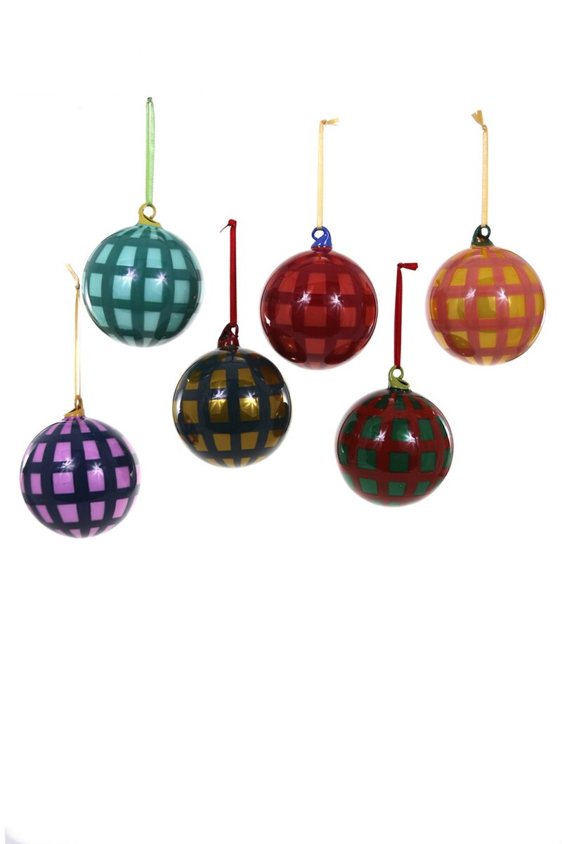 Jolly Gingham Ornament