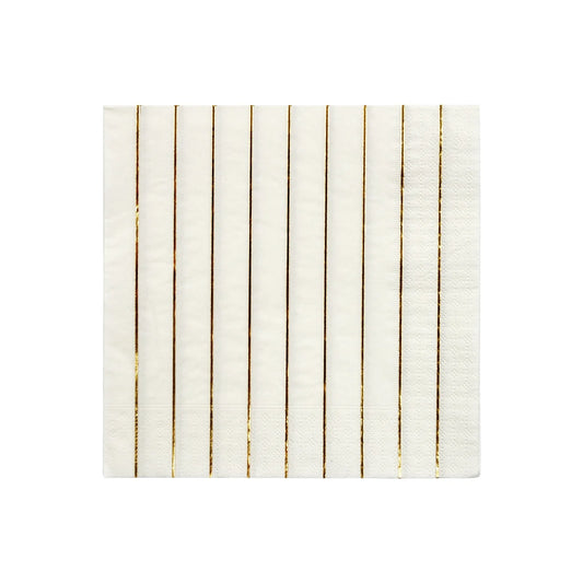 Gold Stripe Napkin