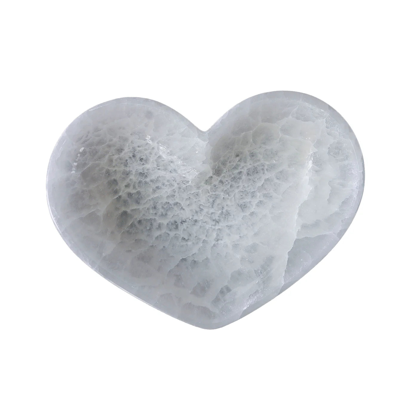 Selenite Heart Bowl