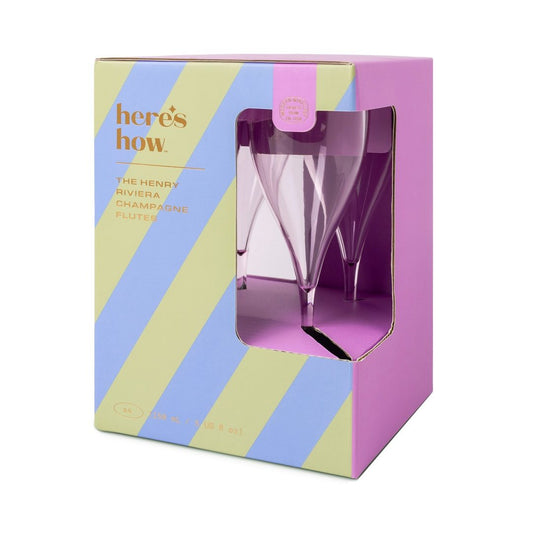 The Henry Riviera Champagne Flutes
