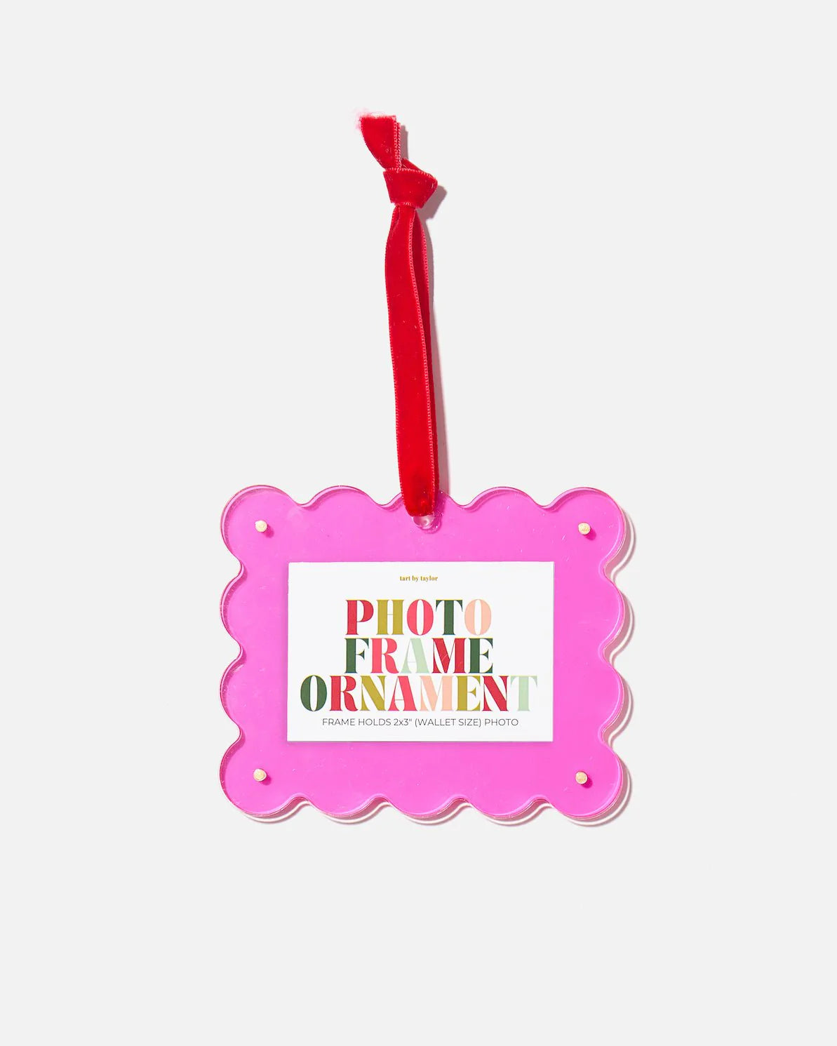 Lucite Frame Ornament