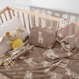 Giraffe Baby Blanket Gift set