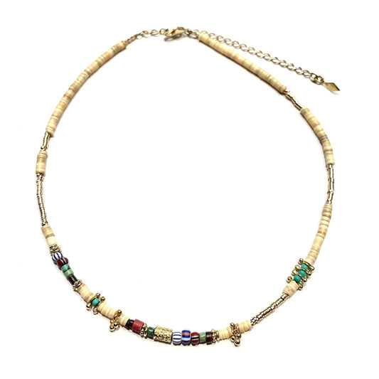One of a Kind Short Beaded Necklace (Sally)