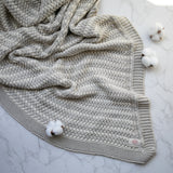 Tara Organic Cotton Throw Blanket