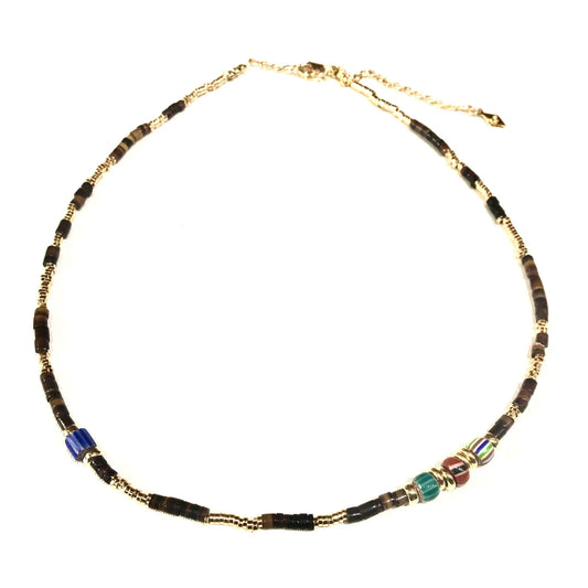 One of a Kind Beaded Necklace (Sacha)
