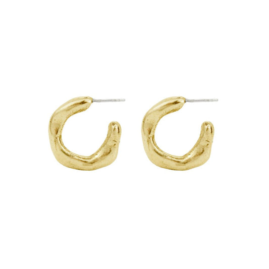 Bronze Maji Hoop Earrings