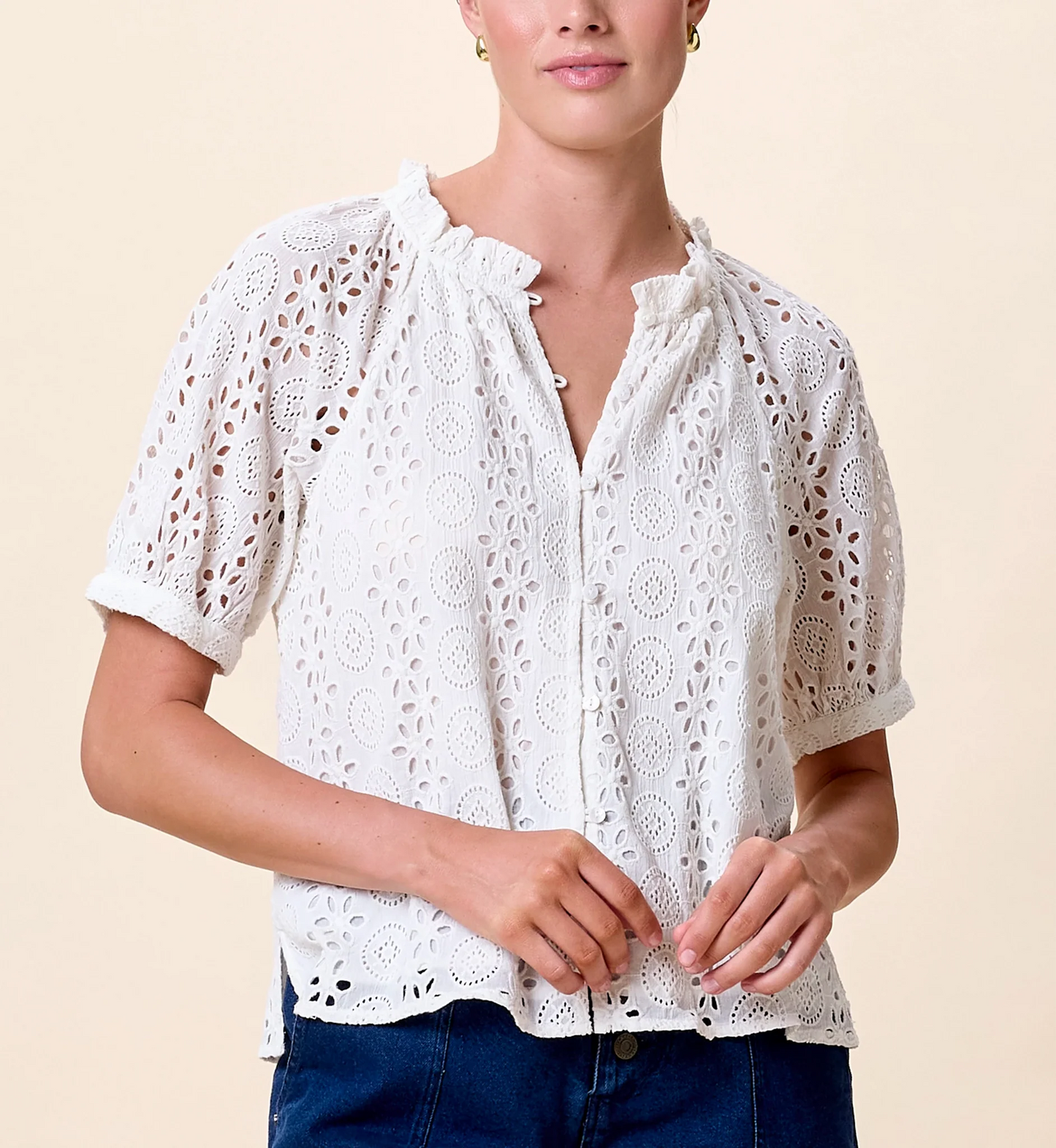 Kate Blouse Ivory