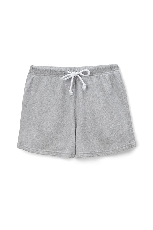 Layla French Terry  Short  - Heather Grey