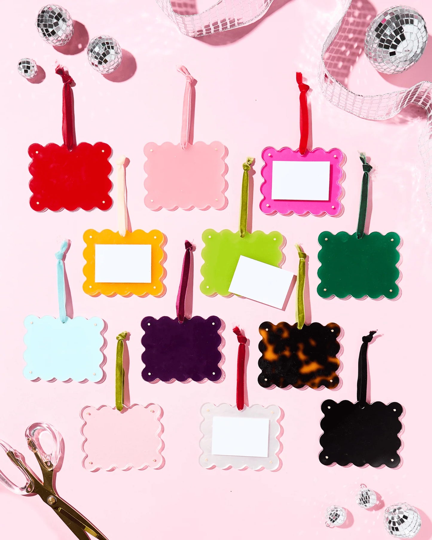 Lucite Frame Ornament