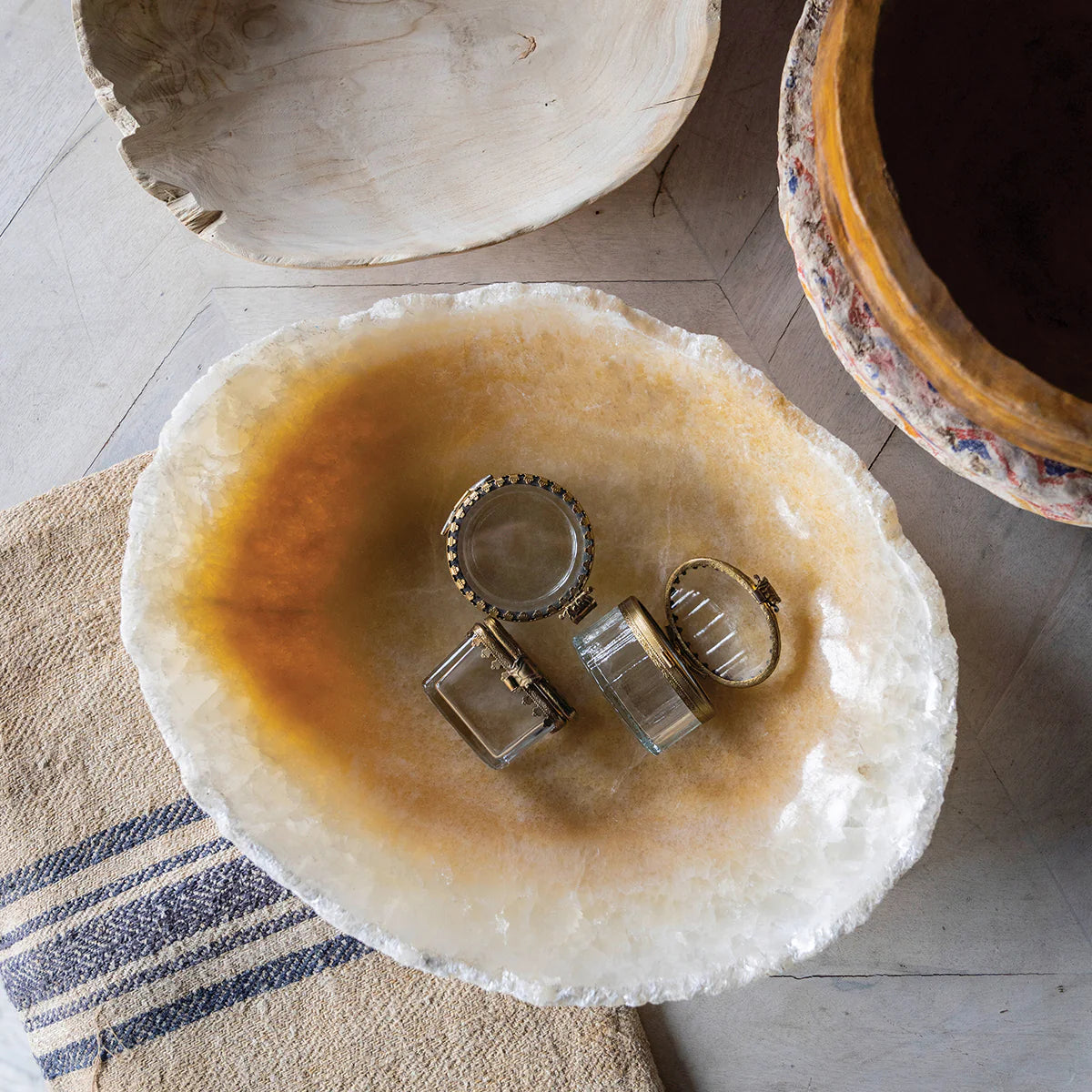 Carved Onyx Vessel