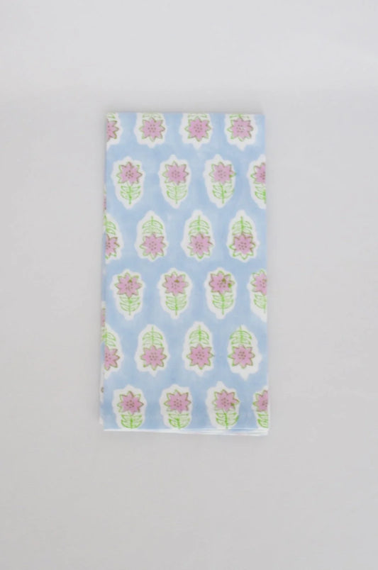Dinner Napkins Ivory (set of 4) - Lily and Uniform Blue