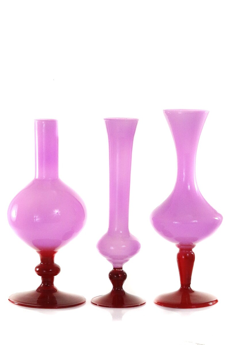 Dual Color Vase Set