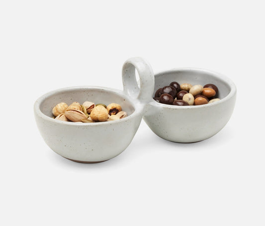Desmond Double Snack Bowl