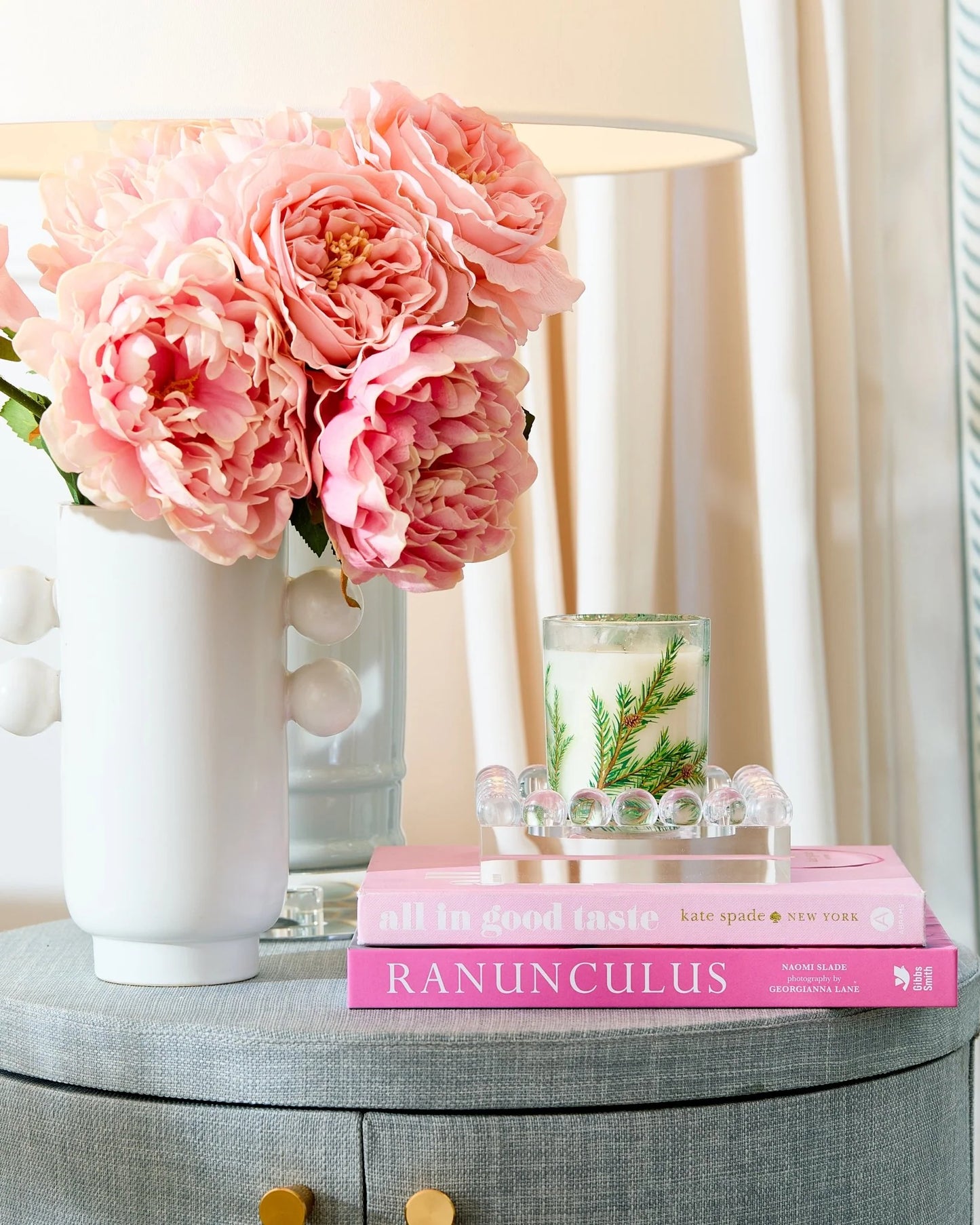Bubble Lucite Tray Small