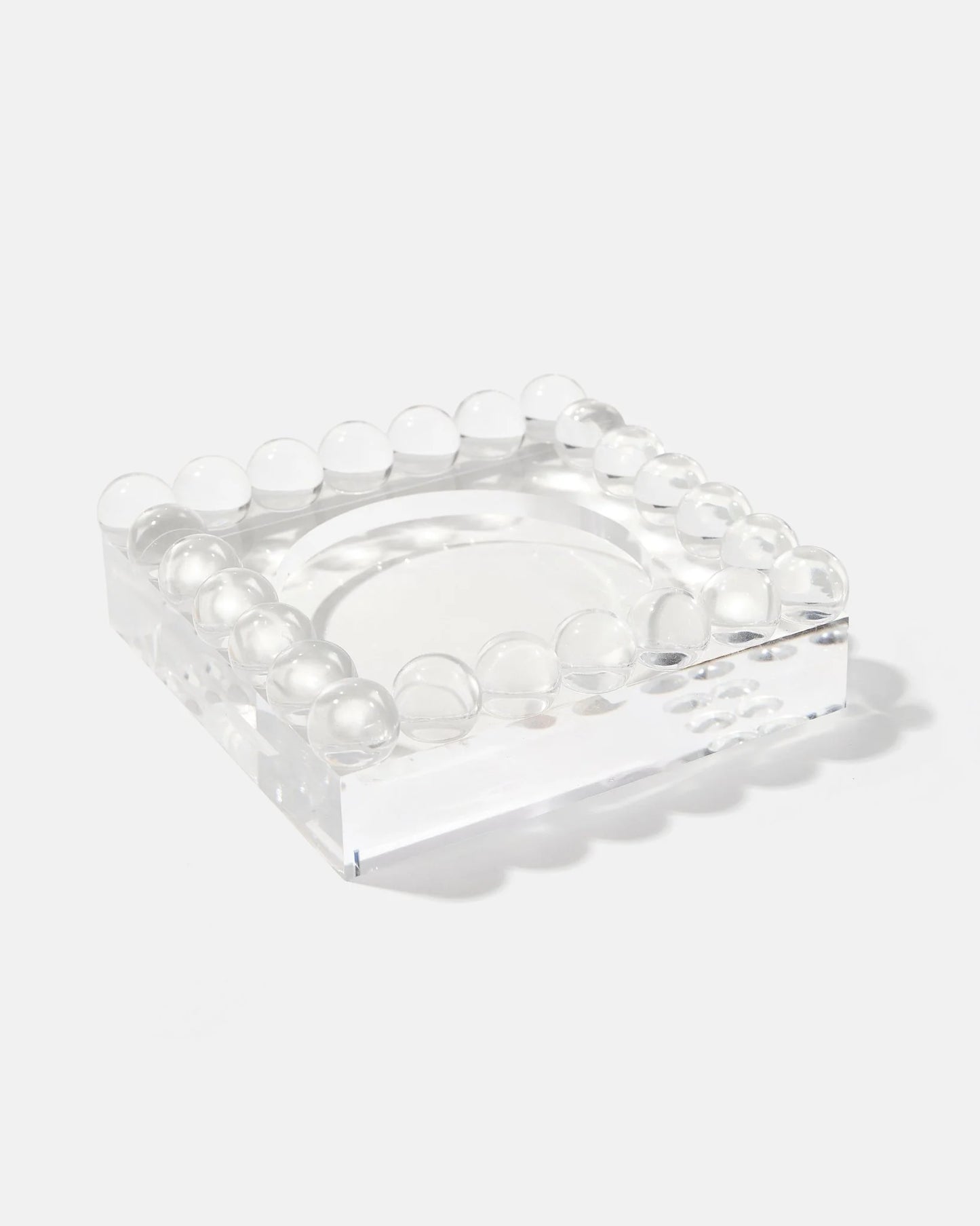 Bubble Lucite Tray Small