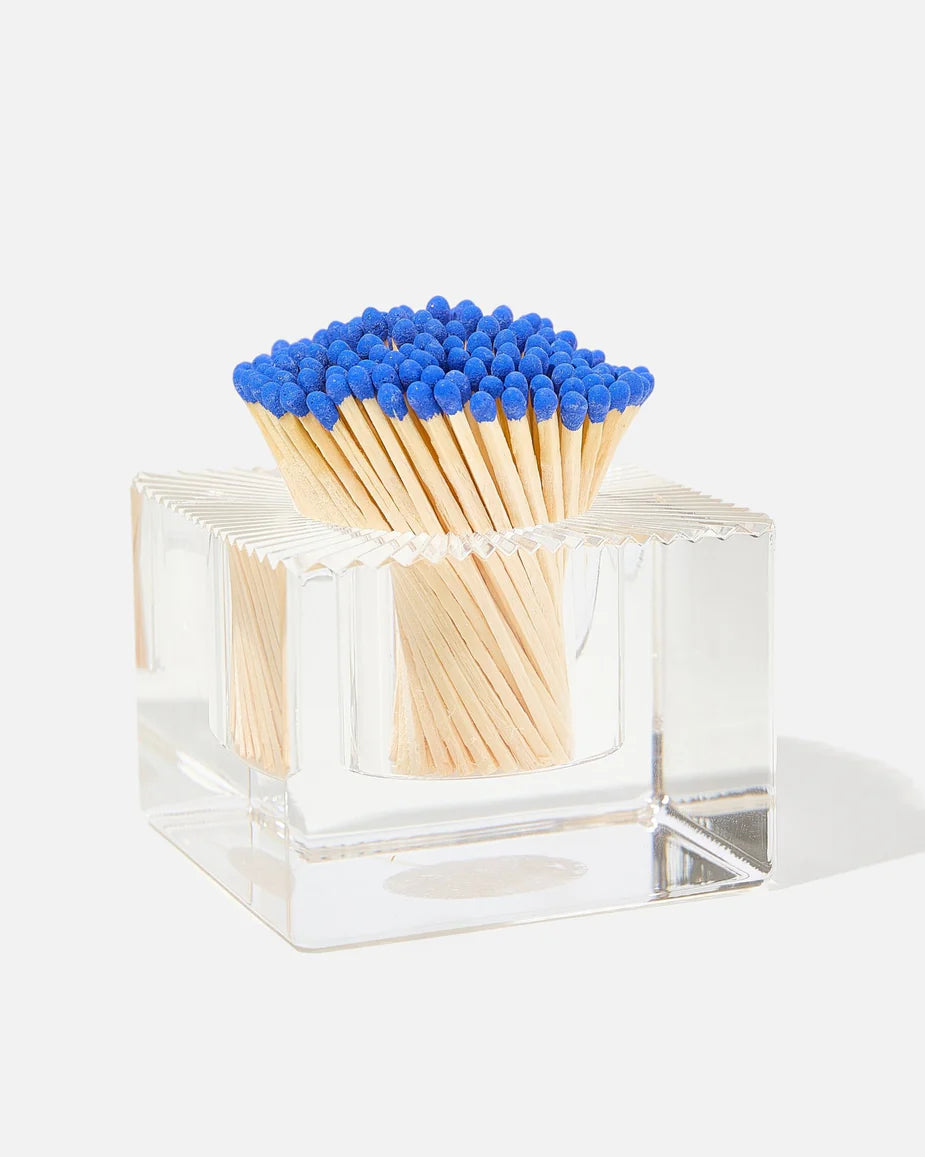Square Match Striker Royal Blue Matches
